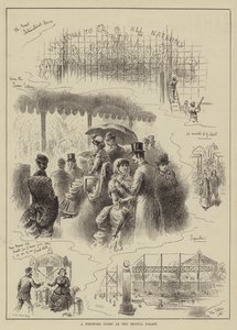 A Firework Night at the Crystal Palace by John Jellicoe